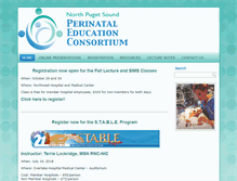 Tablet Screenshot of northpugetsoundpec.org